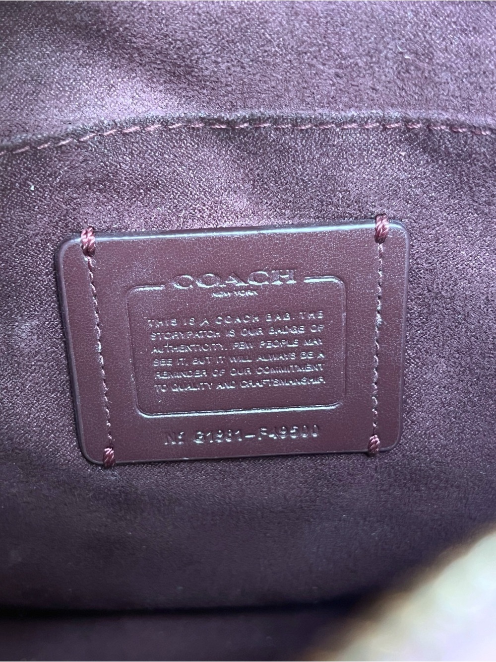 Coach Zoe Carryall Pink Rose Leather Satchel F49500 Structured Bag Purse - Picture 6 of 7